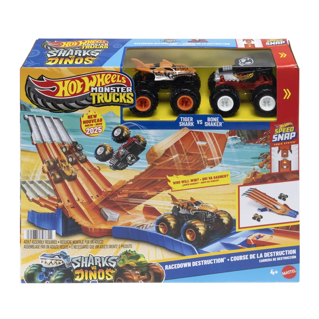 Hot Wheels Monster Trucks JFR07 vehículo de juguete