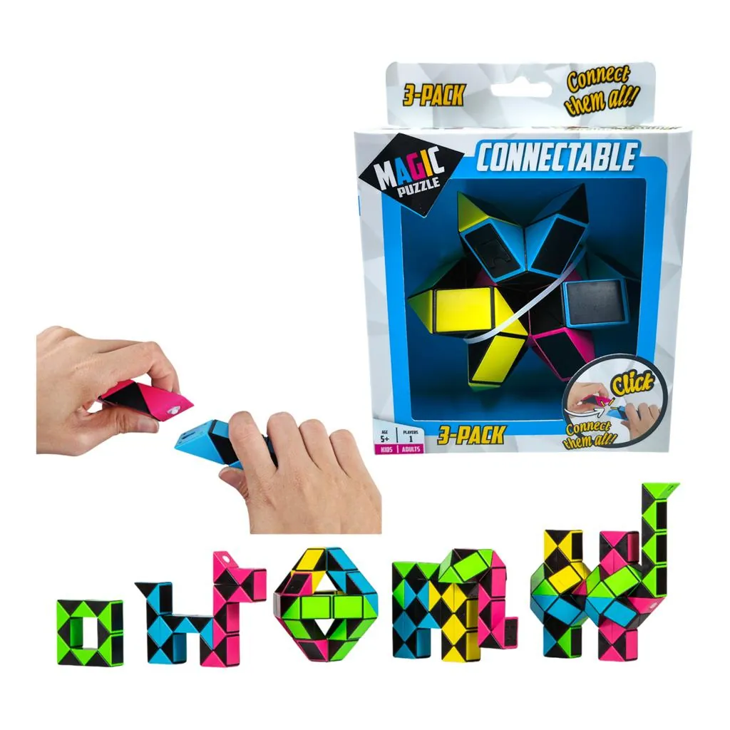 Magic Puzzle 2015949 prueba de ingenio Cubo serpiente