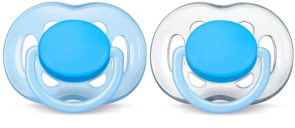Philips AVENT SCF178/27 chupete de niño Chupete ventilado Silicona Azul, Verde