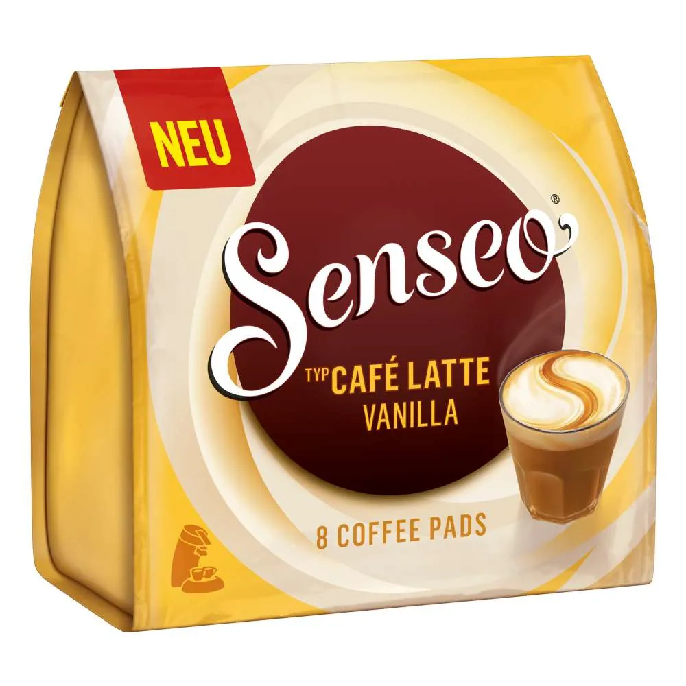 Senseo ® Café Latte Vanilla Dosis de café 8 pieza(s)