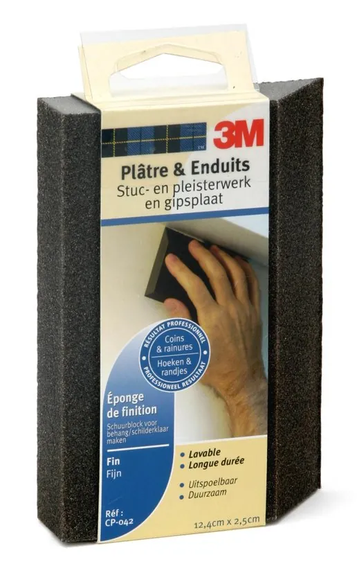 3M DW9096CP papel de lija Esponja de lijado Grano medio/fino 1 pieza(s)