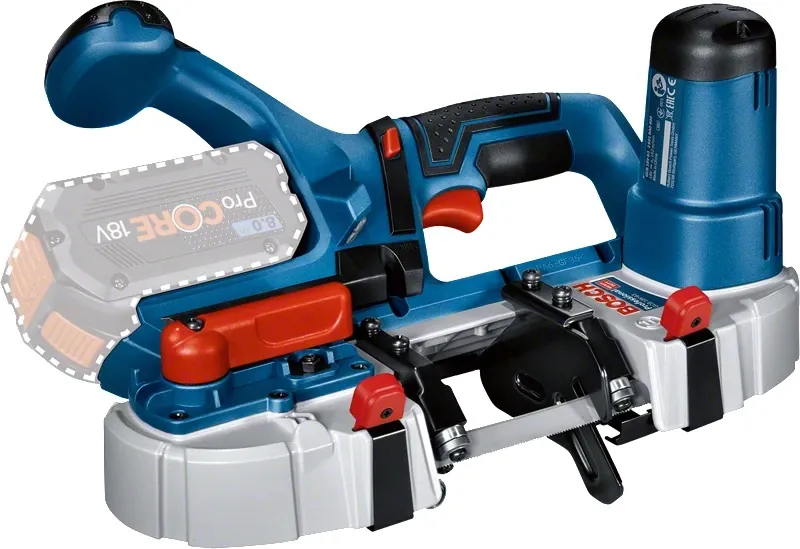 Bosch GCB 18V-63 Professional sierra de cinta portátil 162 m/min Batería