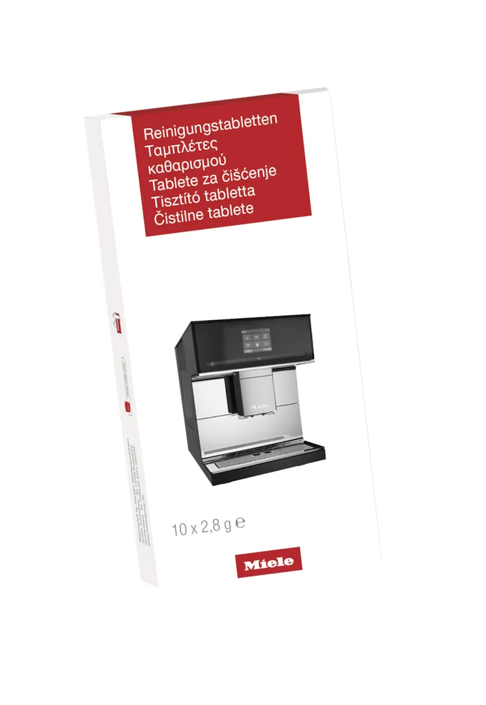 Miele 11201230 pieza y accesorio para cafetera Tableta de limpieza