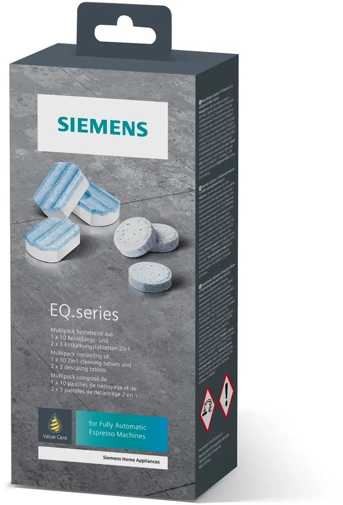Siemens TZ80003A pieza y accesorio para cafetera Tableta de limpieza
