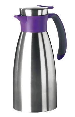 EMSA Soft Grip Jarra 1 L Acero inoxidable, Violeta