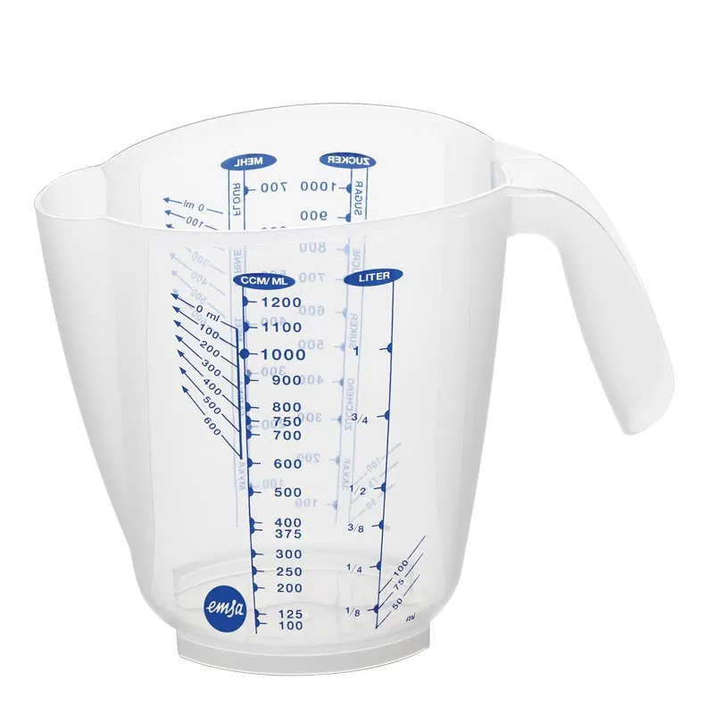 EMSA 2217100000 jarra, cántaro y botella 1 L Transparente