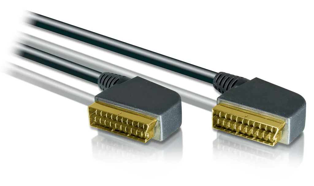 Philips SWV2692W/10 cable EUROCONECTOR 1,5 m SCART (21-pin) Negro