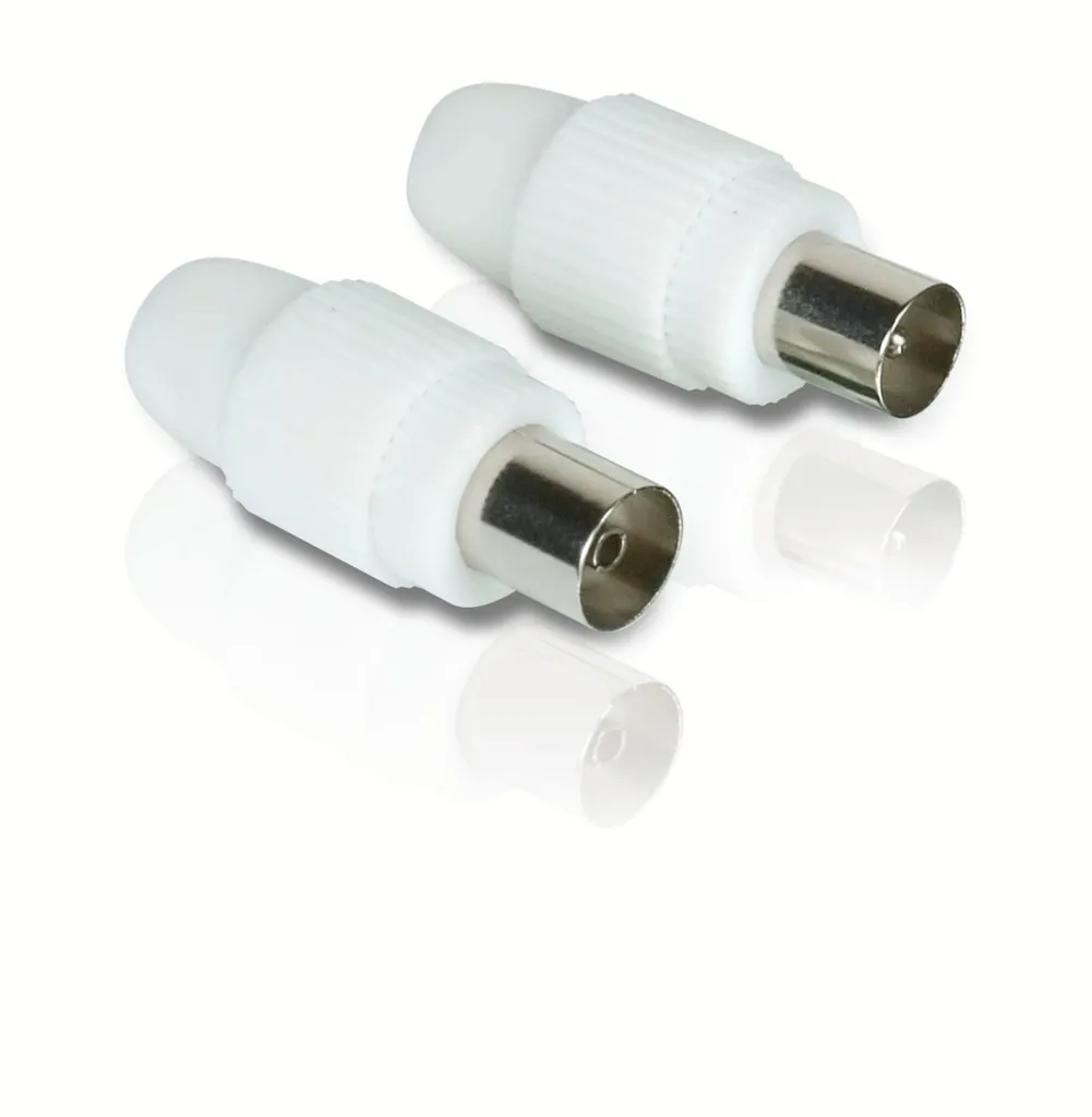 Philips SWV2140W/10 cambiador de género para cable PAL (M) PAL (F) Blanco
