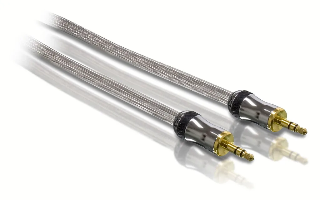 Philips SWA3529/10 cable de audio 1,5 m 3,5mm Plata