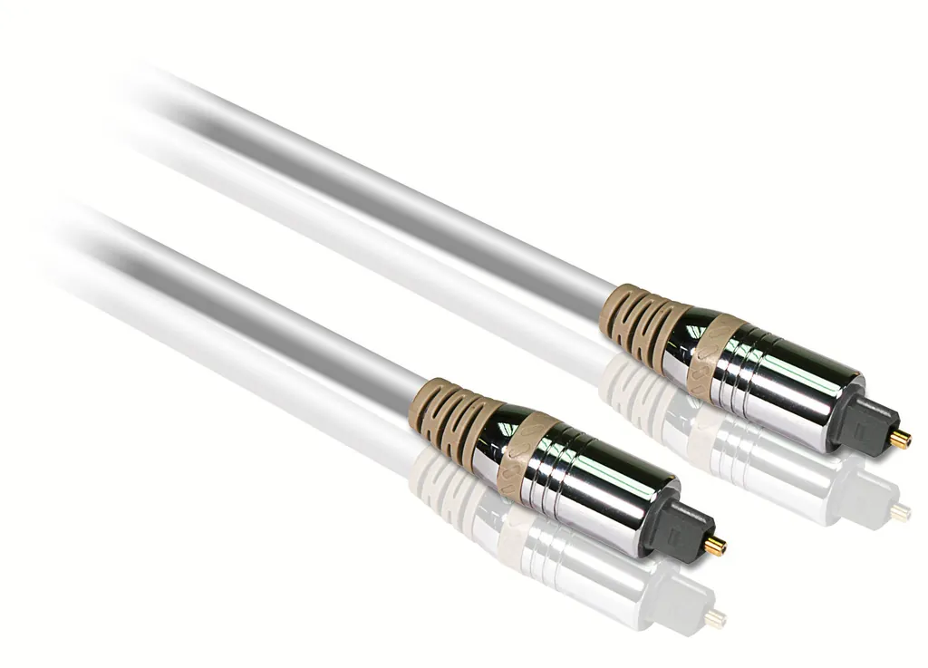 Philips SWA3305W/27 cable de audio 7,6 m Toslink Plata