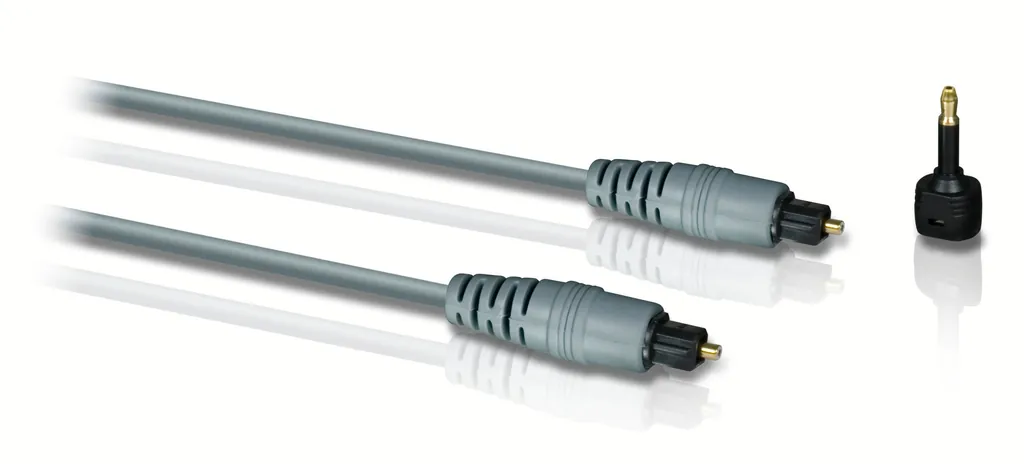 Philips SWA4302W/10 cable de audio 1,5 m Toslink Gris