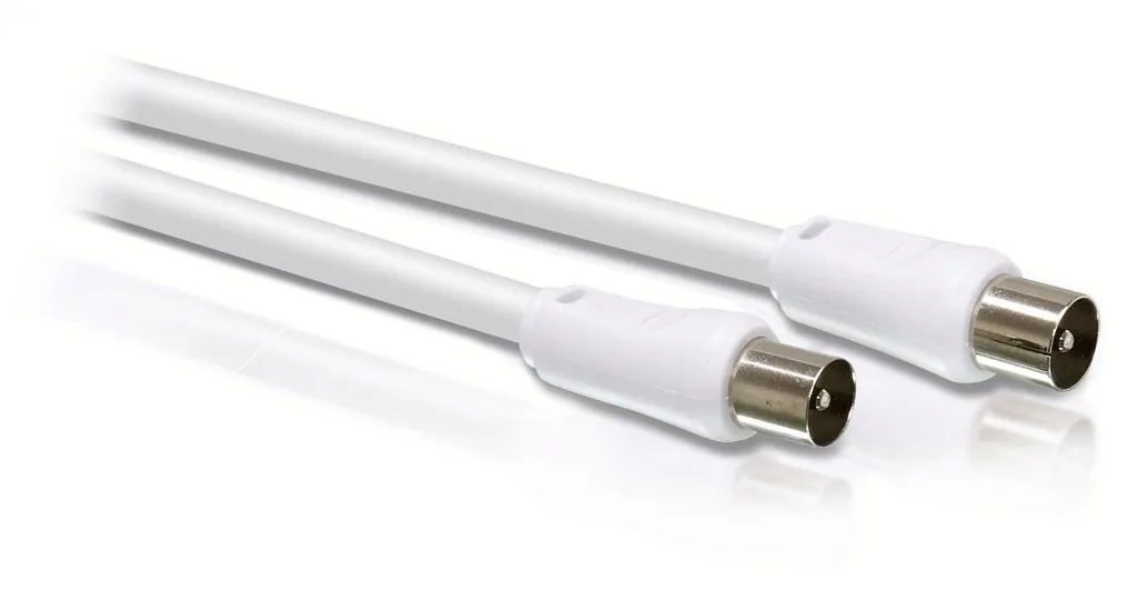 Philips SWV2117W/10 cable coaxial 20,5 m Blanco