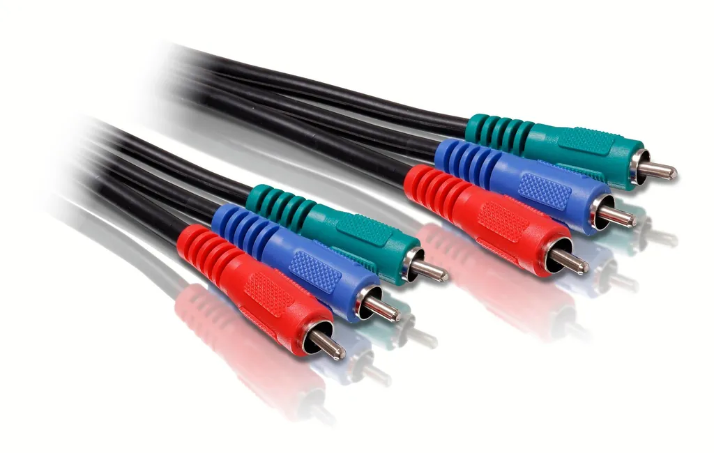 Philips SWV2362W/10 componente ( YPbPr) cable de vídeo 2 m Negro