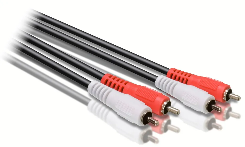 Philips SWA2524/10 cable de audio 5 m 2 x RCA Negro