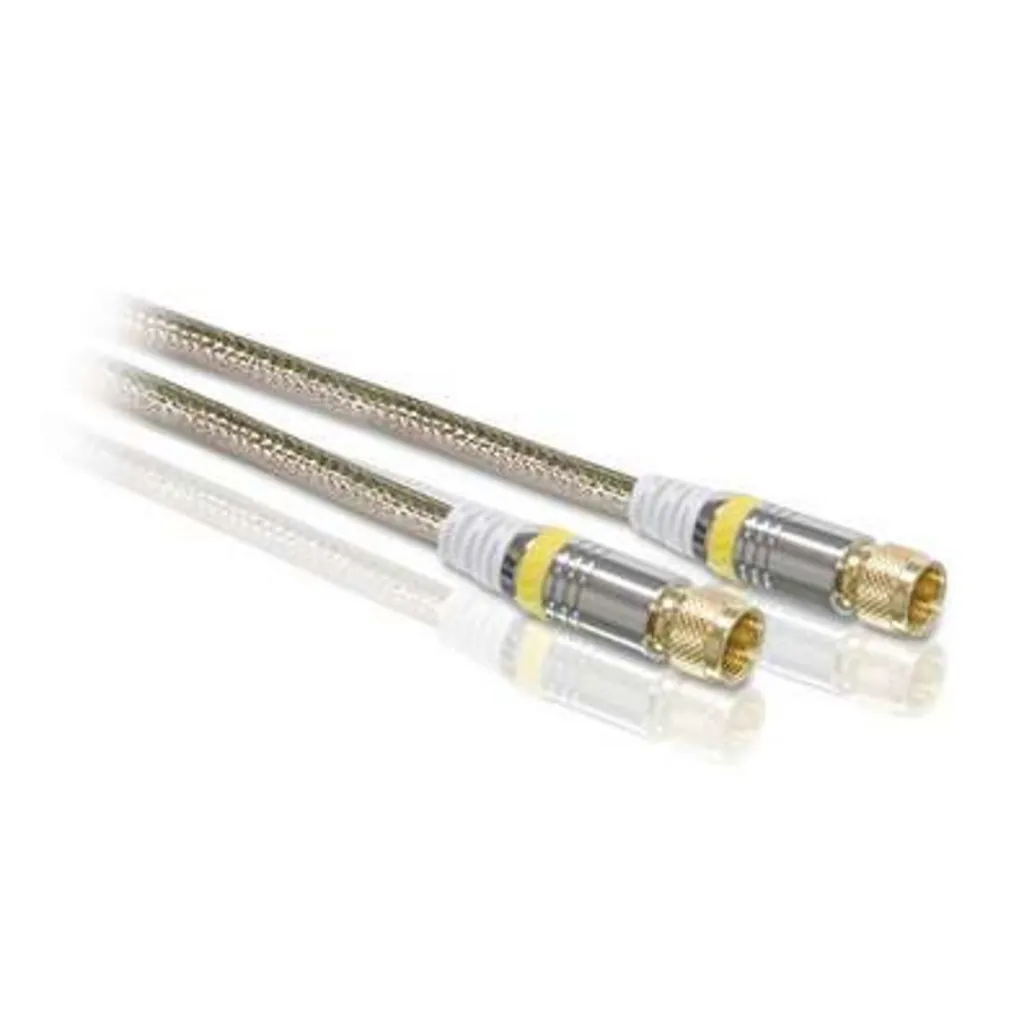 Philips SWV3101W/27 cable coaxial 0,9 m Transparente