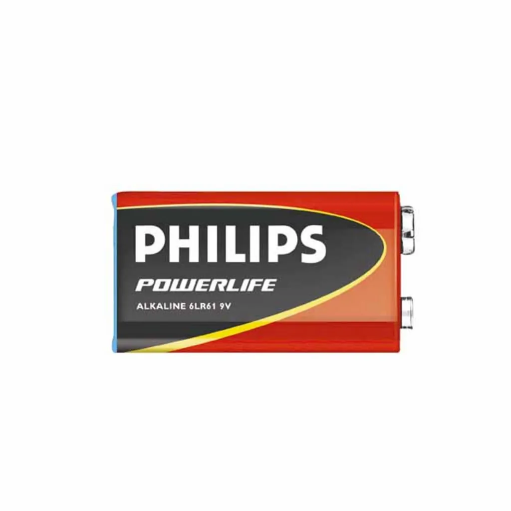 Philips PowerLife 9VPS8C/27 pila doméstica Batería de un solo uso Alcalino