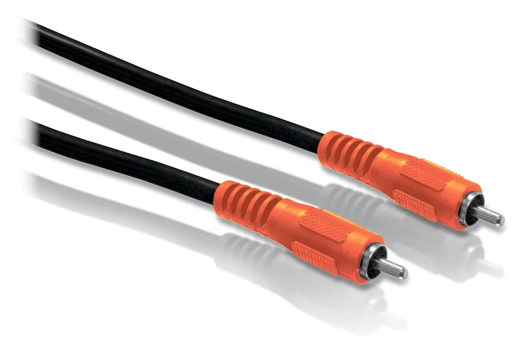 Philips SWA2202W/27 cable de audio 1,8 m RCA Negro