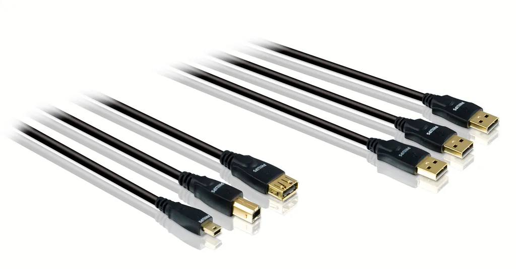 Philips SWU1400/27 cable USB USB 2.0 Negro