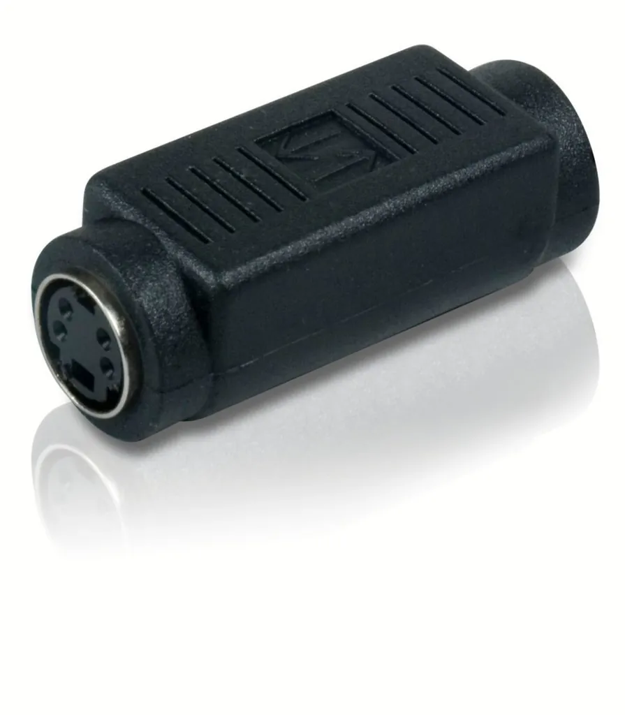 Philips SWV2590W/10 cambiador de género para cable S-video Negro