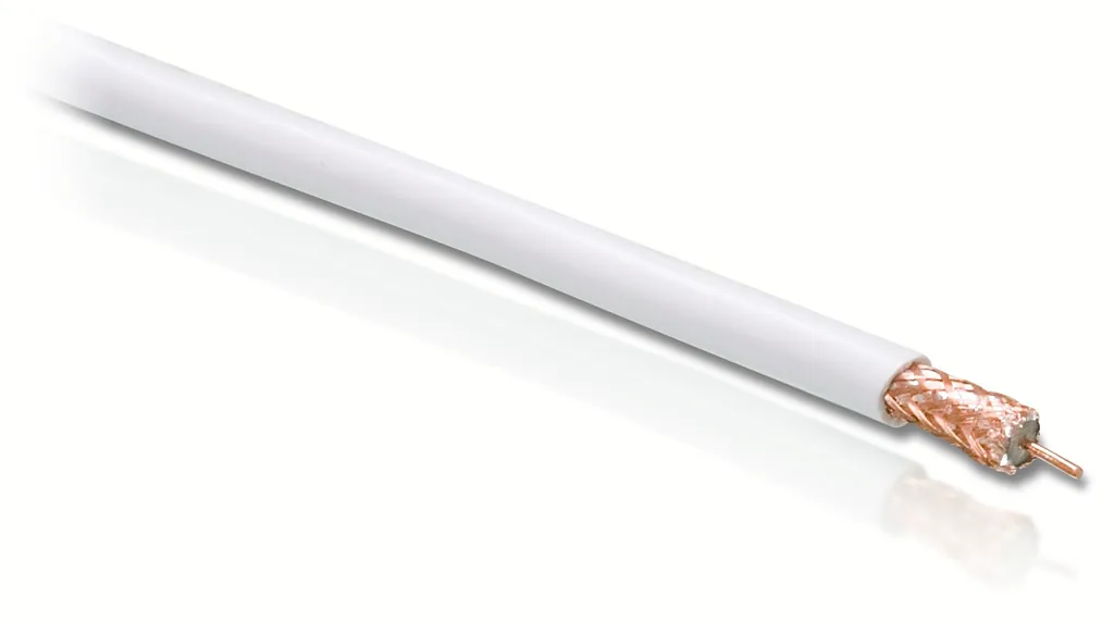 Philips SWV3516/10 cable coaxial 15 m Blanco