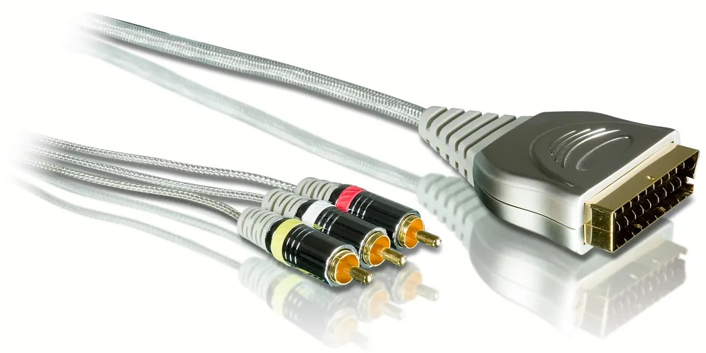 Philips SWV3530/10 adaptador de cable de vídeo 3 m RCA SCART (21-pin)