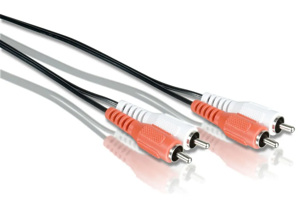 Philips SWA2523T/10 cable de audio 3 m 2 x RCA Negro