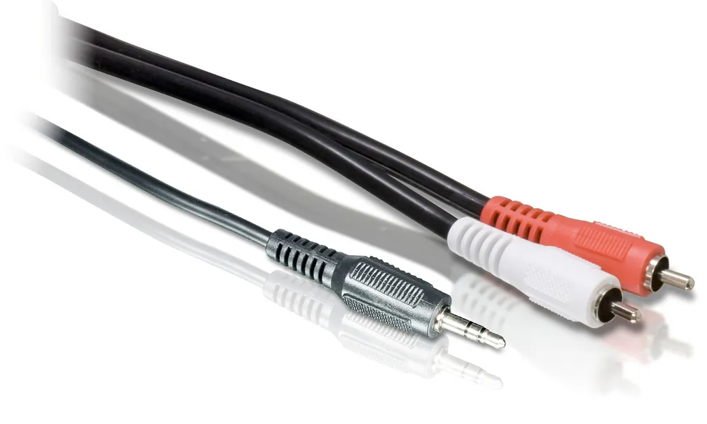 Philips SWA2527T/10 cable de audio 1,5 m 3,5mm 2 x RCA Negro