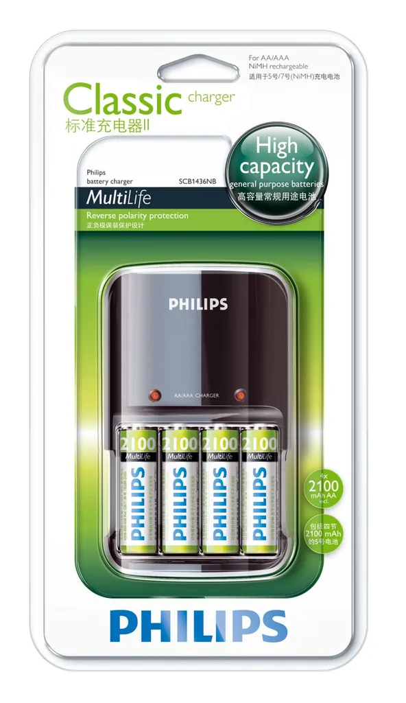 Philips MultiLife SCB1436NB/93 cargador de batería
