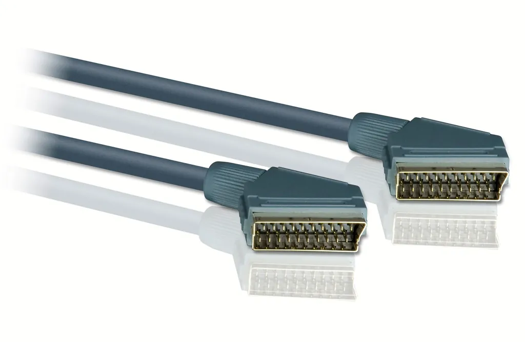 Philips SWV4541W/10 cable EUROCONECTOR 1,5 m SCART (21-pin) Gris