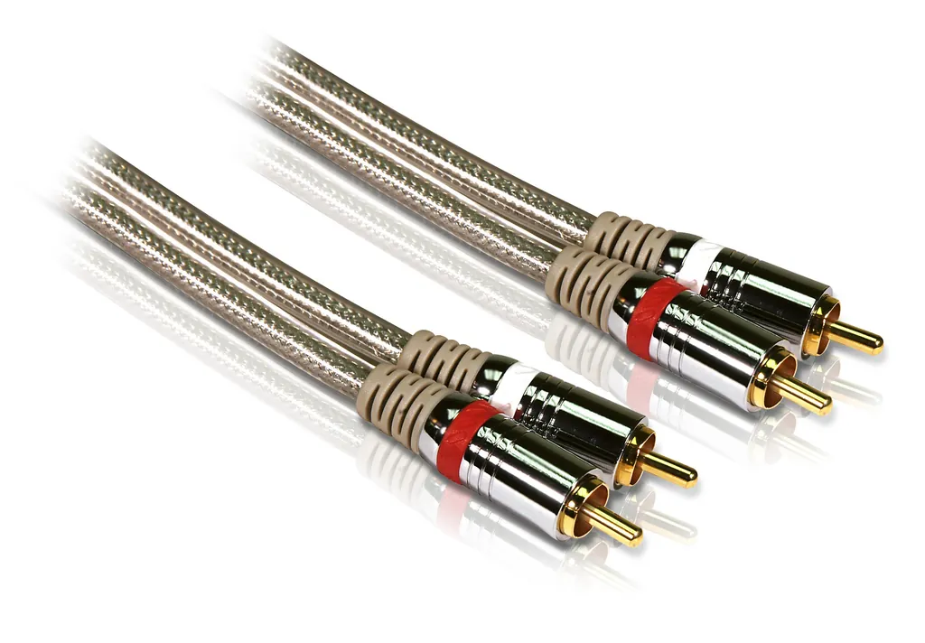 Philips SWA3105W/10 cable de audio 10 m 2 x RCA Beige