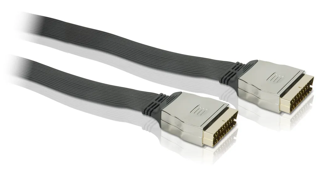 Philips SWV3672W/10 cable EUROCONECTOR 1,5 m Gris