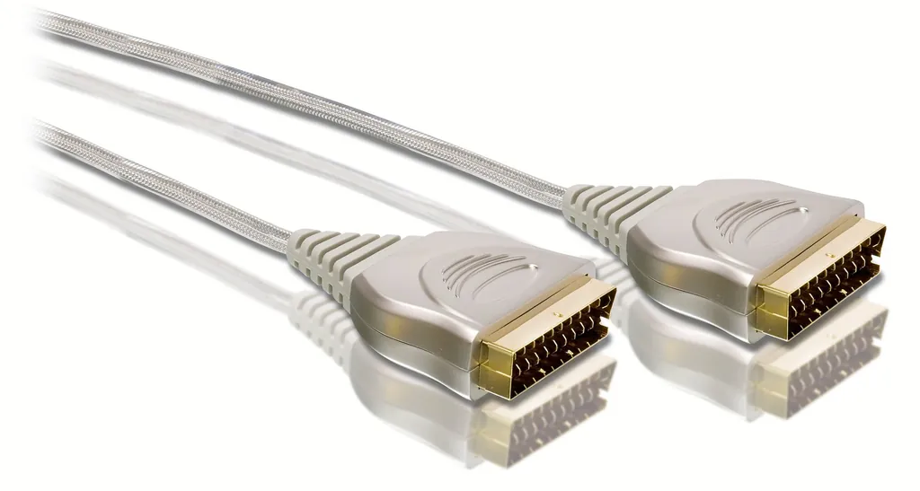 Philips SWV3604W/10 cable EUROCONECTOR 5 m Gris
