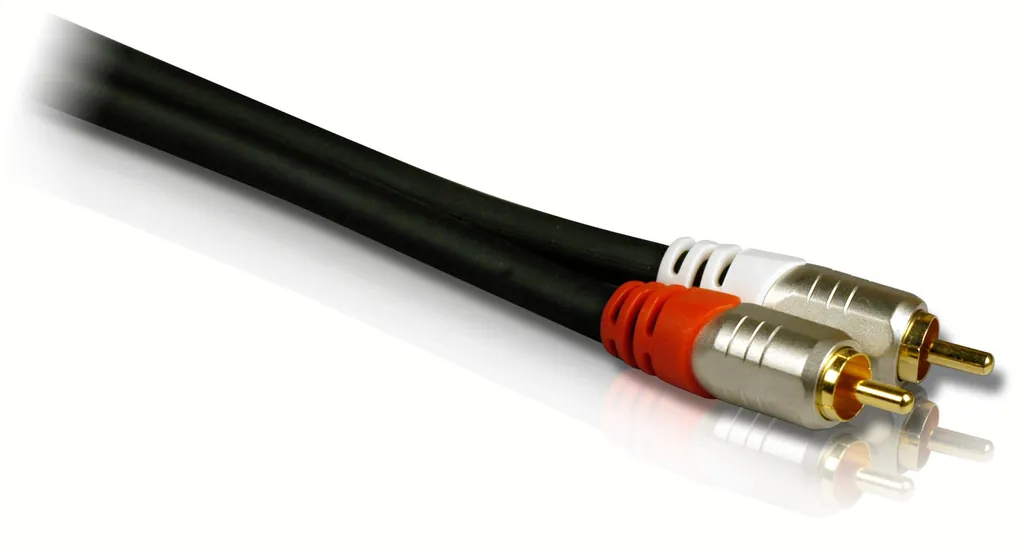 Philips SWA5510/10 cable de audio 1,5 m 2 x RCA Negro