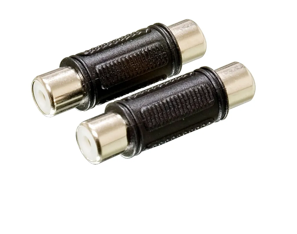 Philips SWA2564/10 cambiador de género para cable RCA Negro