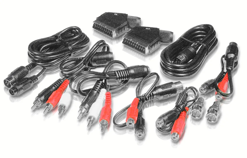 Philips SWV2068/10 adaptador de cable de vídeo Negro