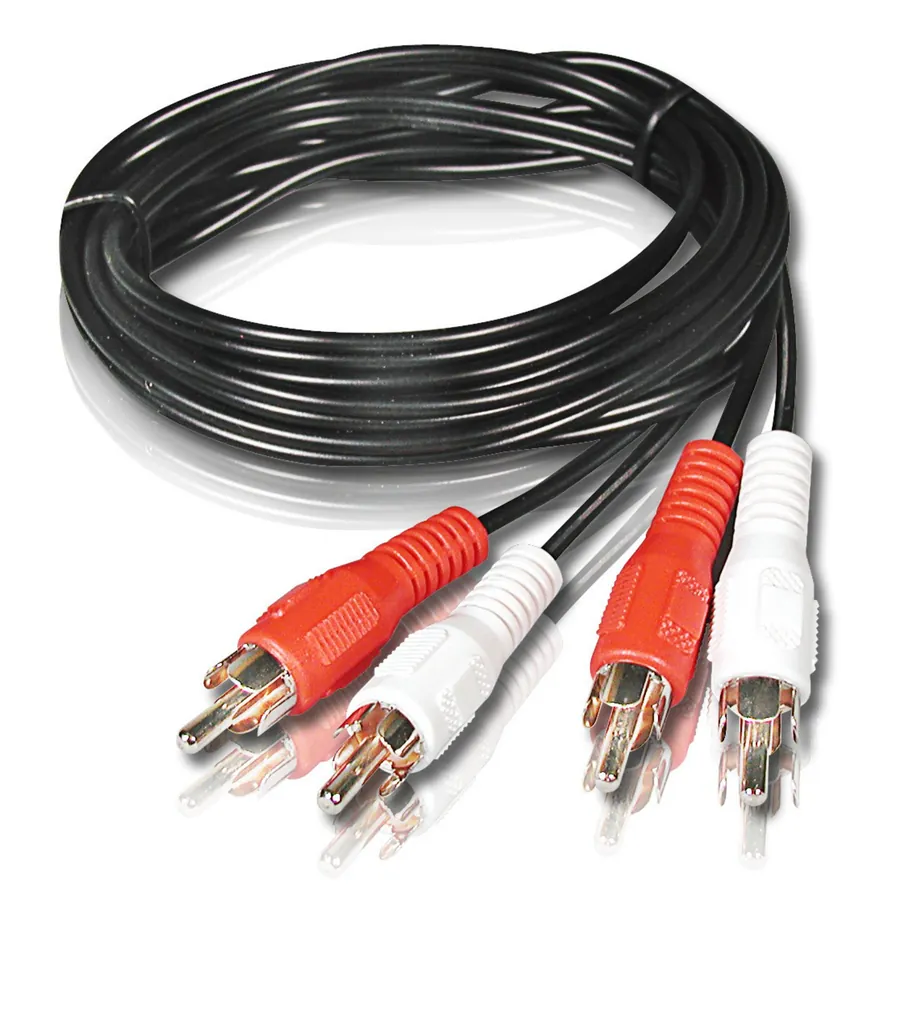 Philips SWA2525/10 cable de audio 10 m 2 x RCA Negro