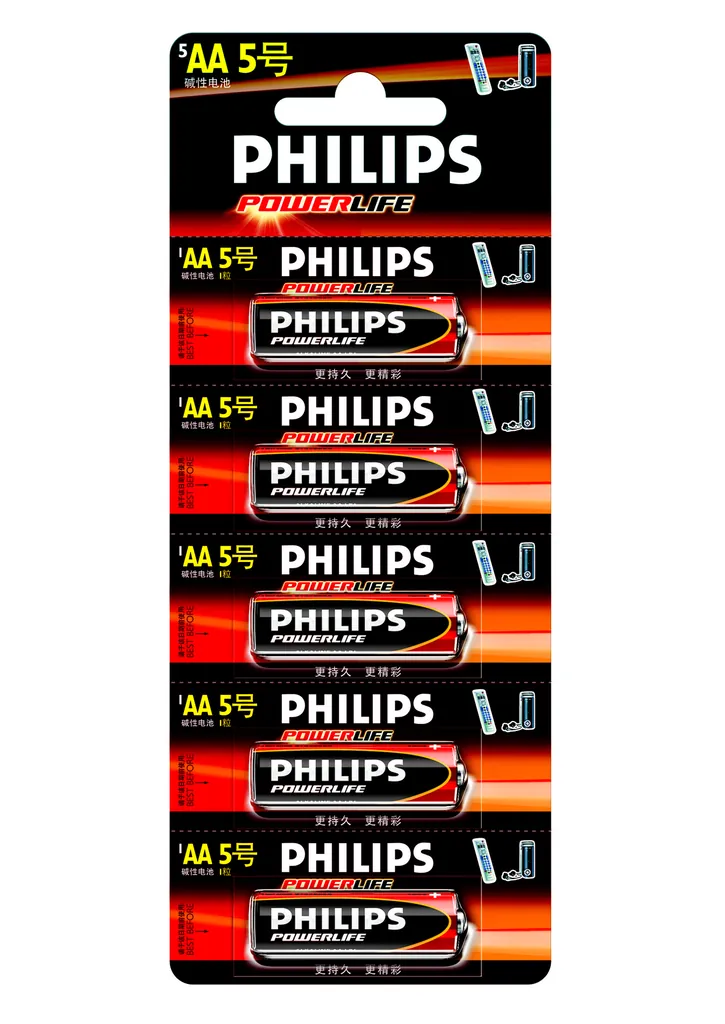 Philips PowerLife LR6PB5X/93 pila doméstica Batería de un solo uso AA Alcalino