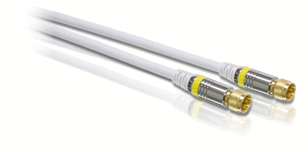 Philips SWV3537/10 cable coaxial 5 m F Gris
