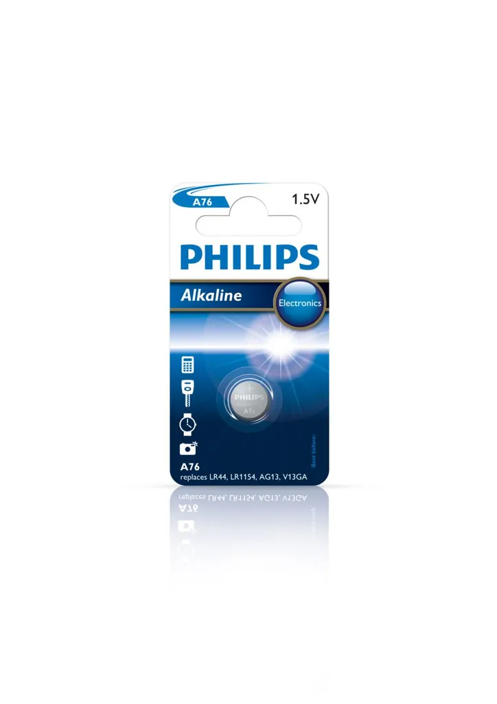 Philips Minicells A76/01B pila doméstica Batería de un solo uso Alcalino
