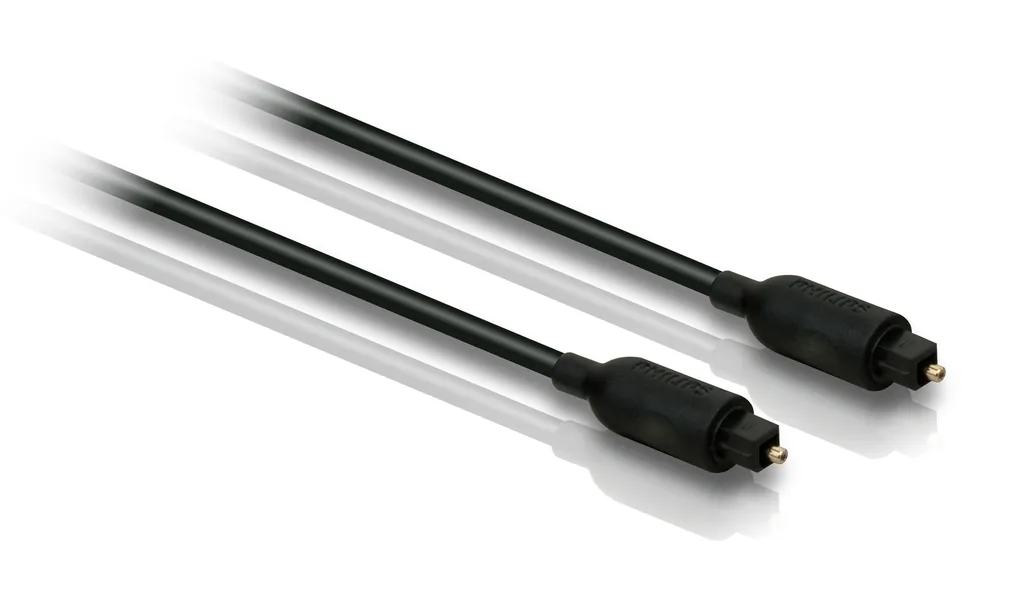 Philips SWA2312W/27 Cable de fibra óptica e InfiniBand 1,83 m Toslink Negro