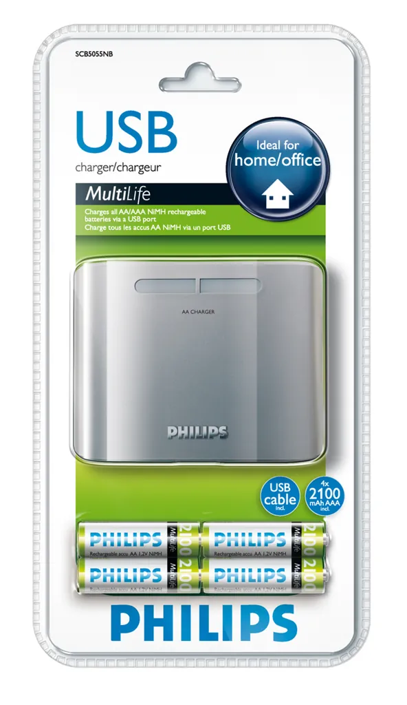 Philips MultiLife SCB5055NB/12 cargador de batería