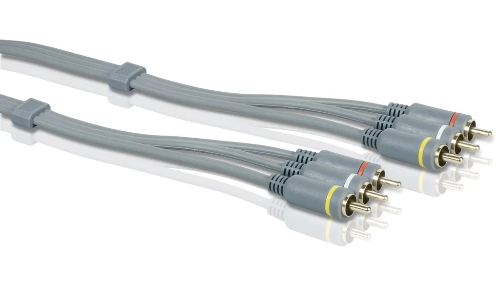 Philips SWV4532W/10 cable de vídeo compuesto 1,5 m Gris