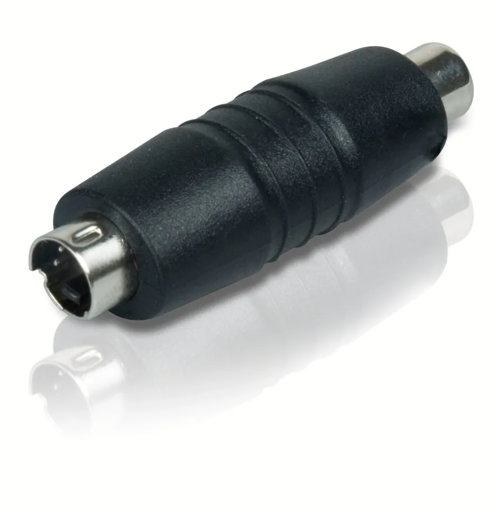 Philips SWV2591W/10 cambiador de género para cable S-video RCA Negro