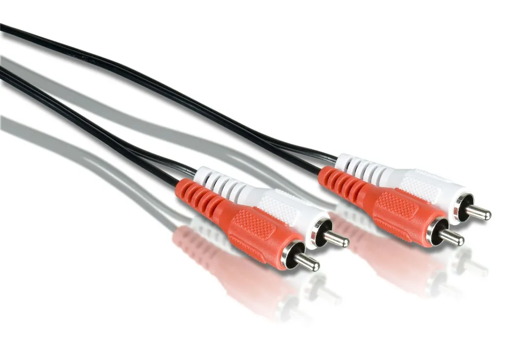 Philips SWA2525T/10 cable de audio 10 m 2 x RCA Negro
