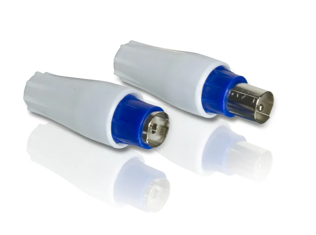 Philips SWV2143W/10 cambiador de género para cable PAL (M) PAL (F) Blanco
