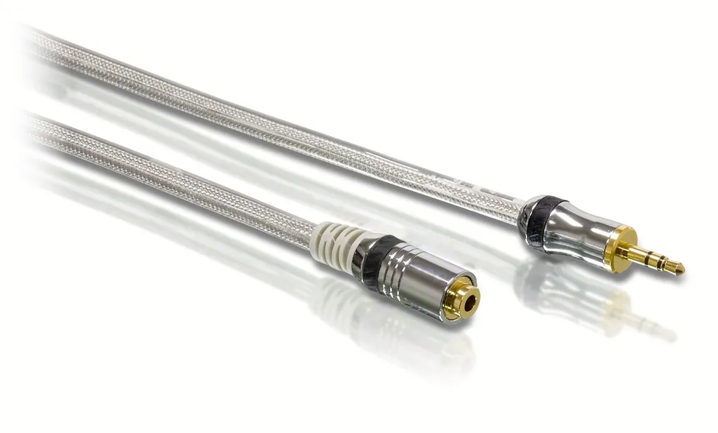 Philips SWA3528/10 cable de audio 1,5 m 3,5mm Plata