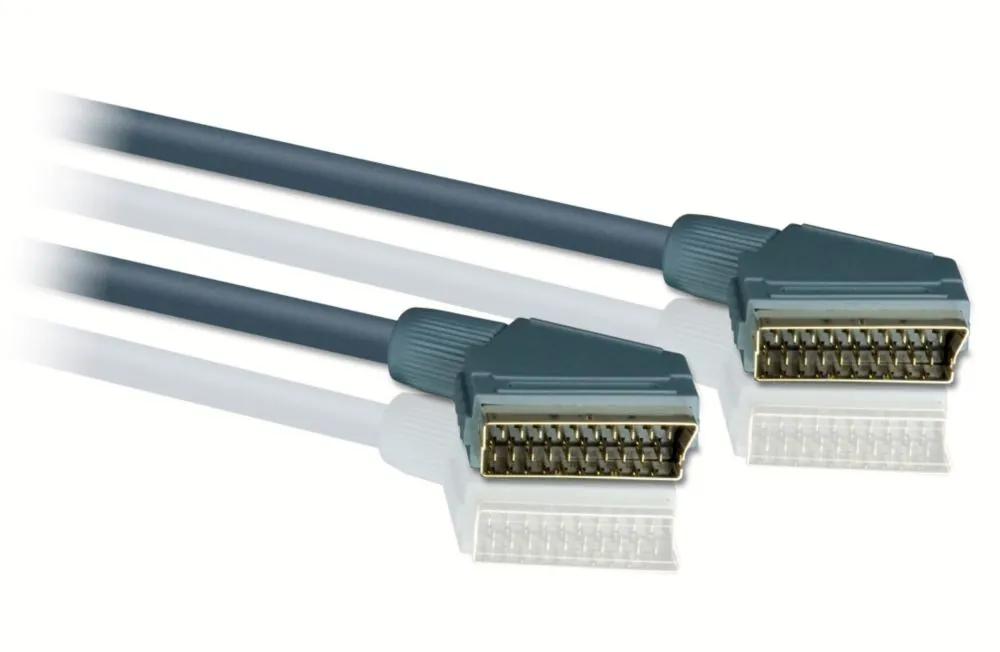 Philips SWV4542W/10 cable EUROCONECTOR 1,5 m SCART (21-pin) Gris