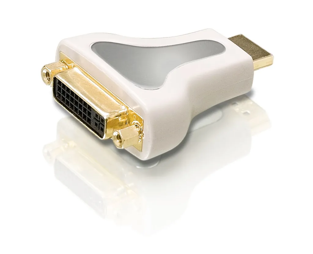Philips SWV3458W/10 cambiador de género para cable HDMI DVI Metálico