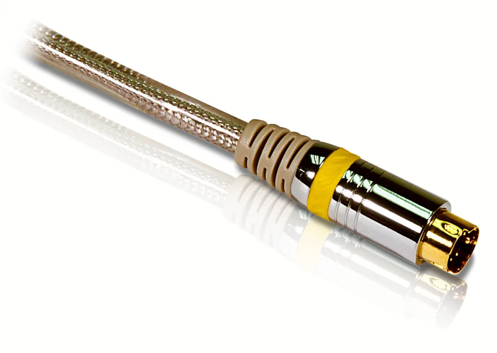 Philips SWV3513/10 cable S-vídeo 3 m S-Video (4-pin) Plata