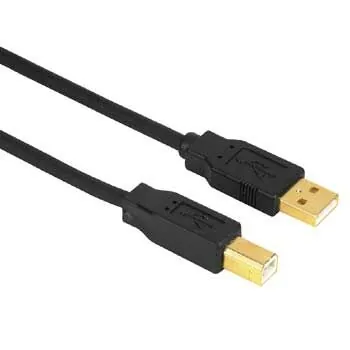 Hama 29766 cable USB 1,8 m USB A USB B Negro